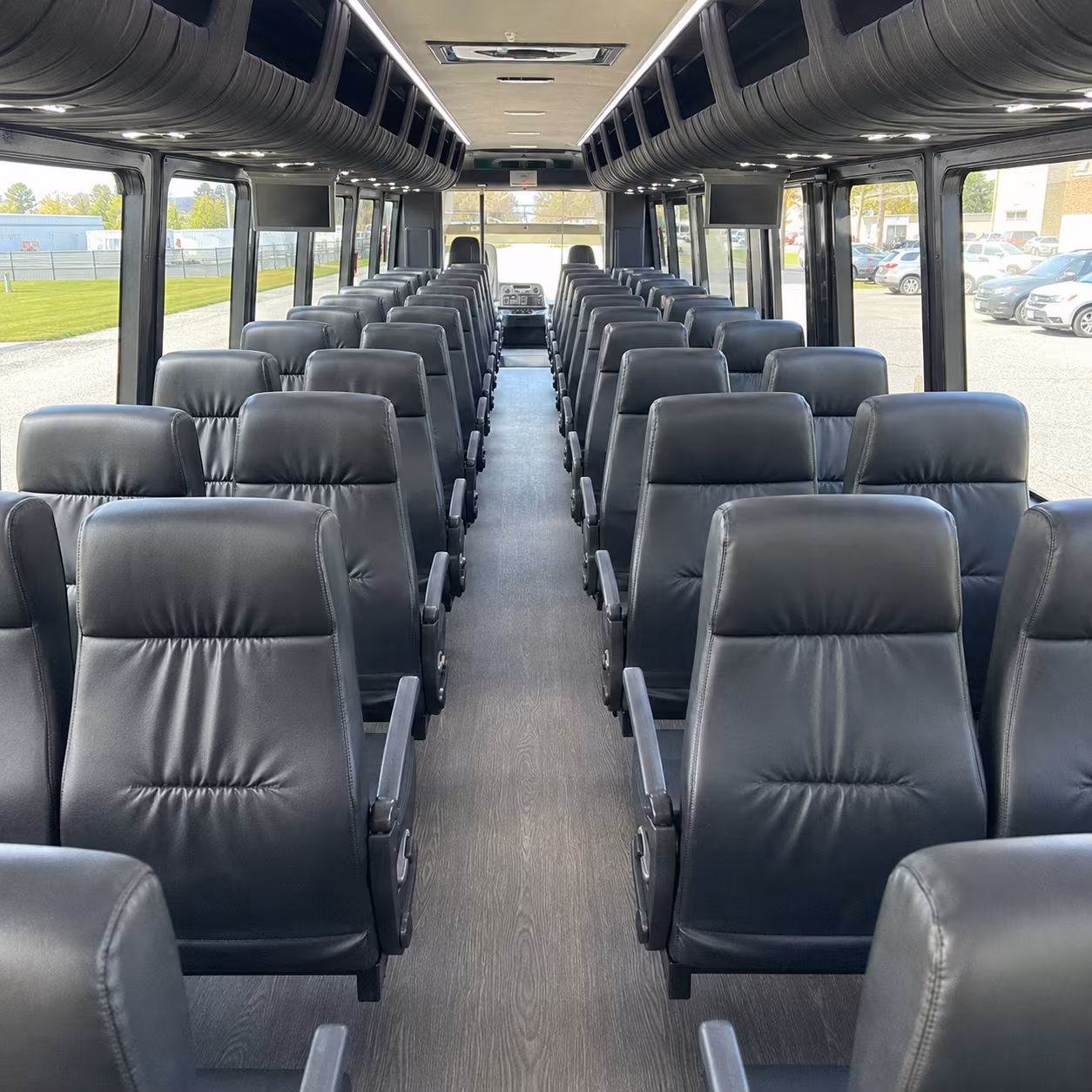 charter buses for ogden canyon and mountain venue weddings