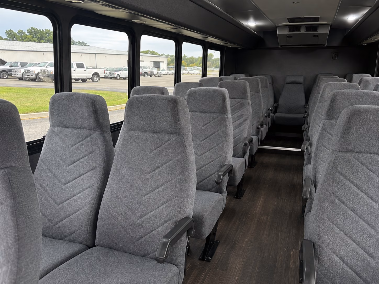 ogden 15 passenger minibus inside