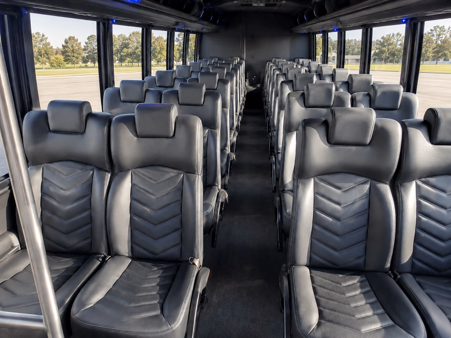 ogden 20 passenger minibus interior