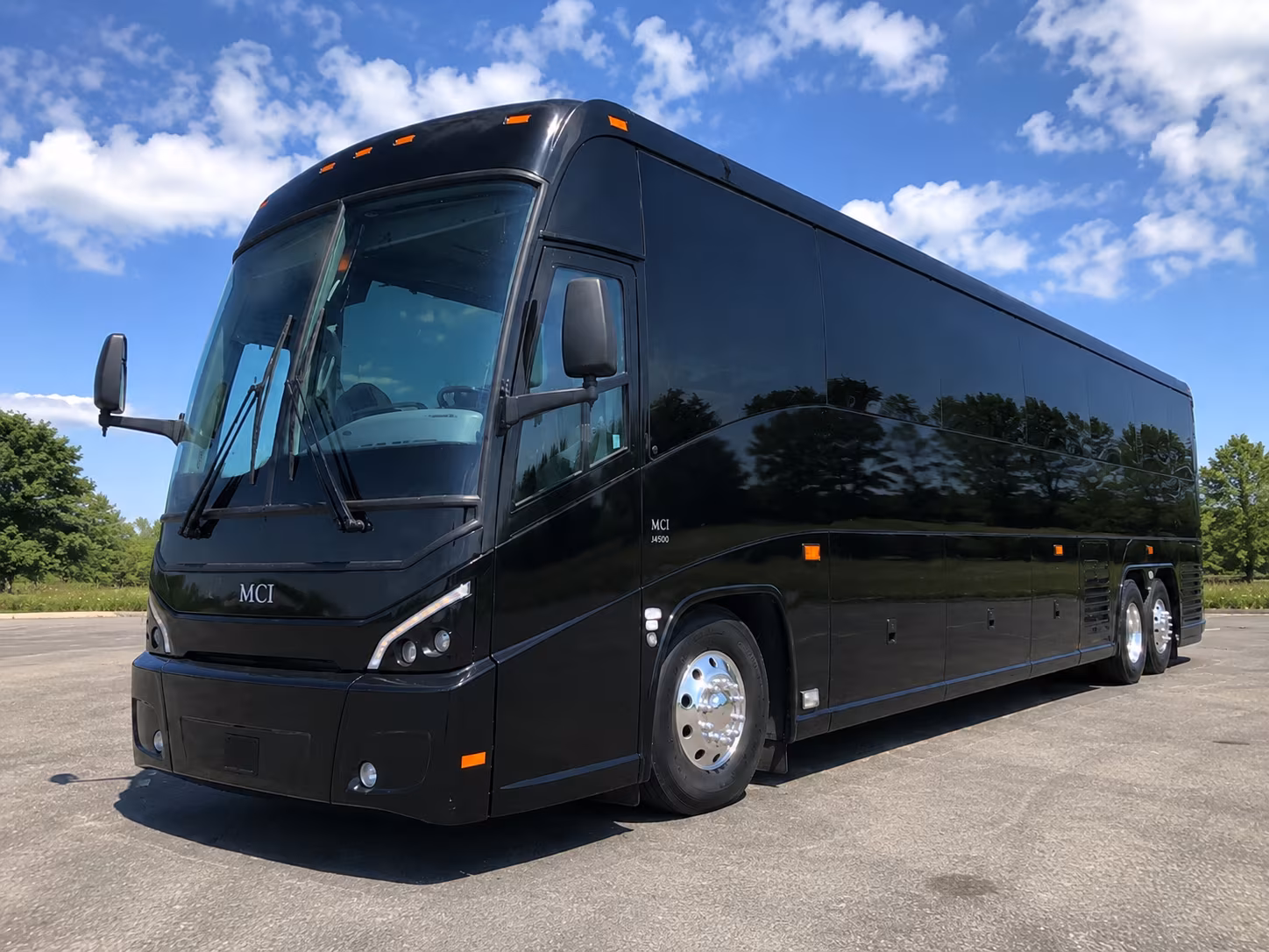 ogden 56 passenger charter bus