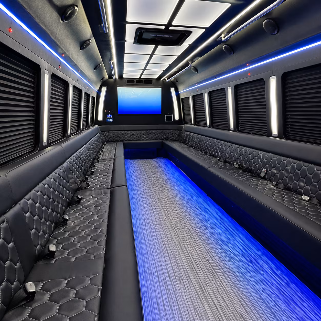 ogden party bus inside