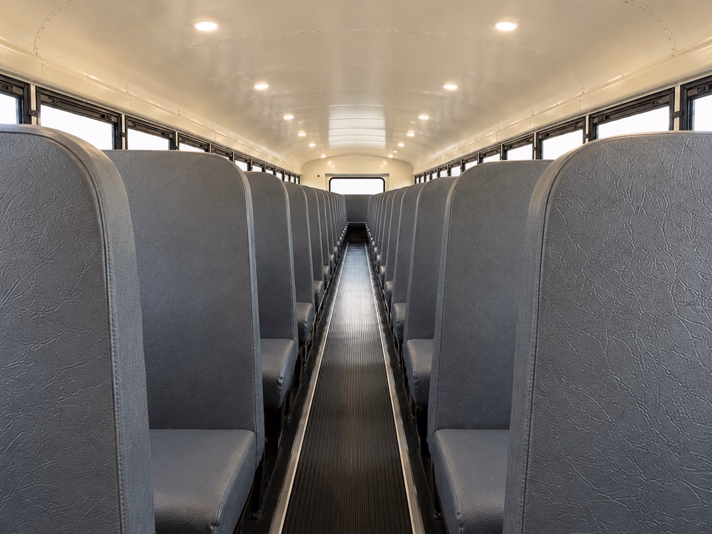 ogden school bus inside
