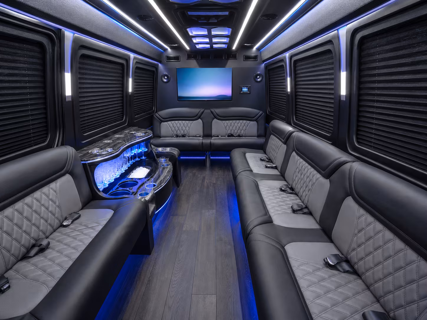 ogden sprinter limousine interior