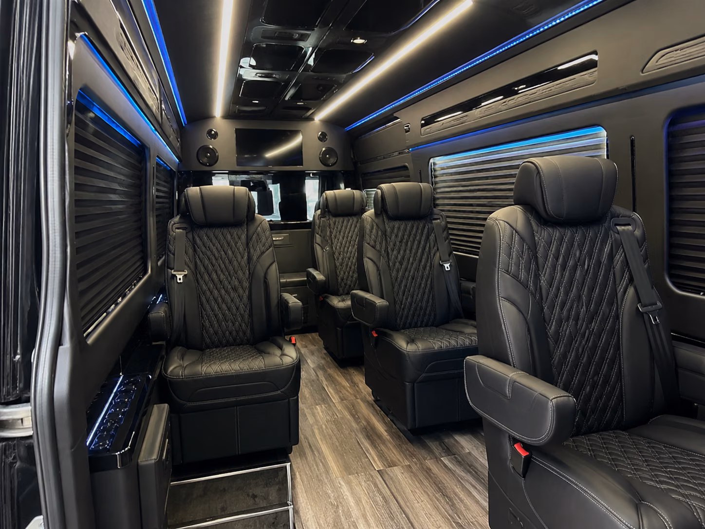 ogden sprinter van with driver inside