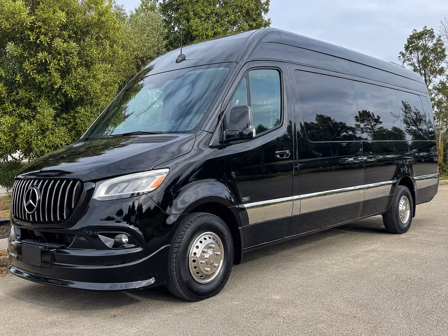 ogden sprinter van with driver